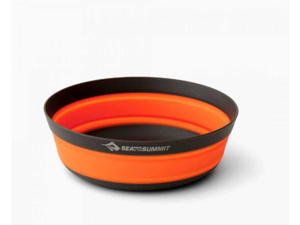 Sea to Summit Frontier UL Collapsible Bowl - M - Orange Puffin's Bill Orange