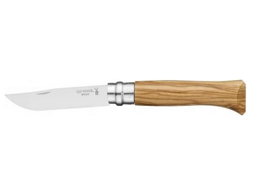 Opinel No 8 Stainless 8,5cm Bøg