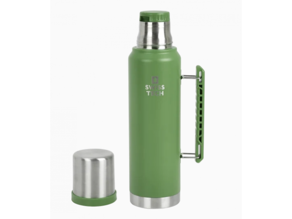 Swiss Tech thermo bottle - Green