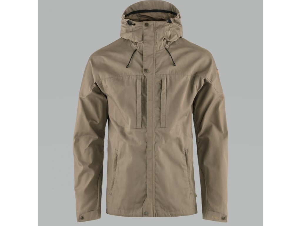 Fjällräven Skogsöe Jacket Mens Suede Brown