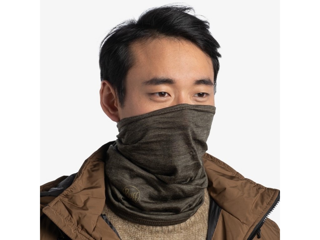 Buff MW Merino Wool Solid Bark