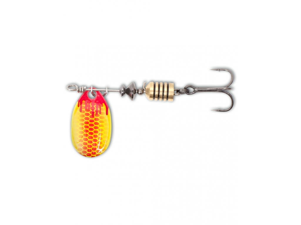 Magic Trout 3,8G 2,5CM RED/YELLOW BLOODY SPINNER