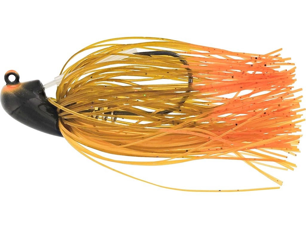 SLIDE-UP RUBBER JIG TUNGSTEN 7G #2/0 1PC UV CRAW TUNGSTEN BLACK NICKEL