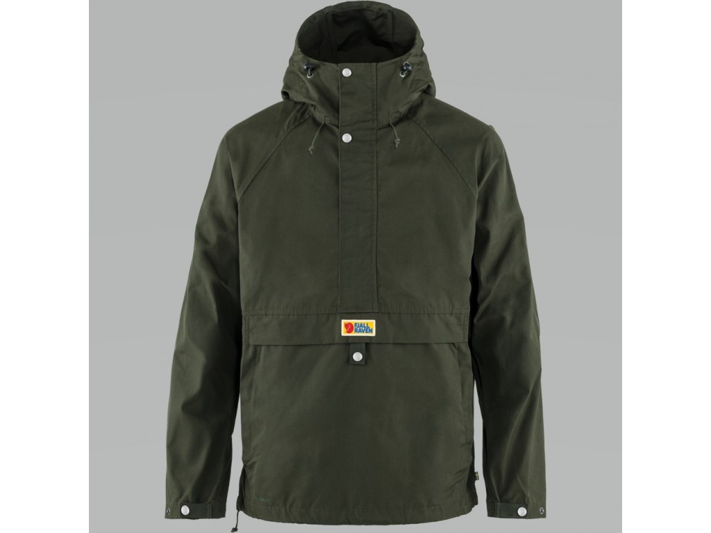 FJÂLLRÂVEN VARDAG ANORAK MEN - DEEP FOREST