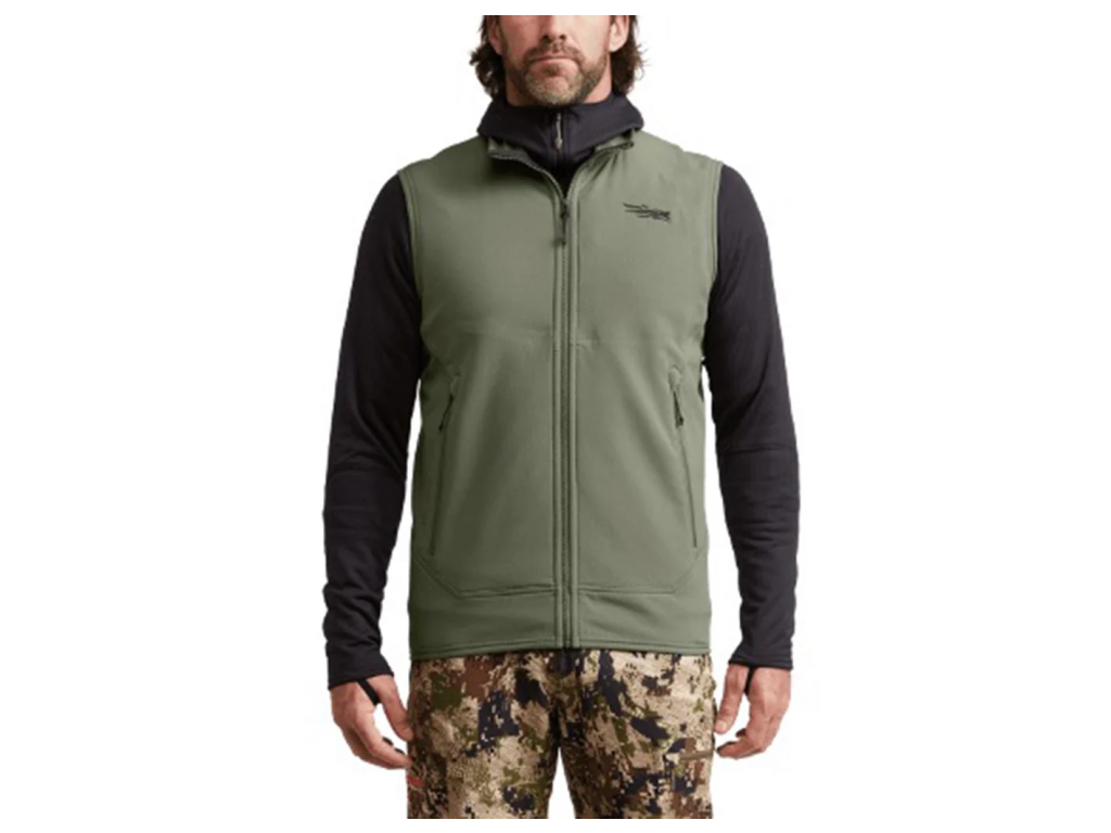 Sitka Alpha Fleece vest green