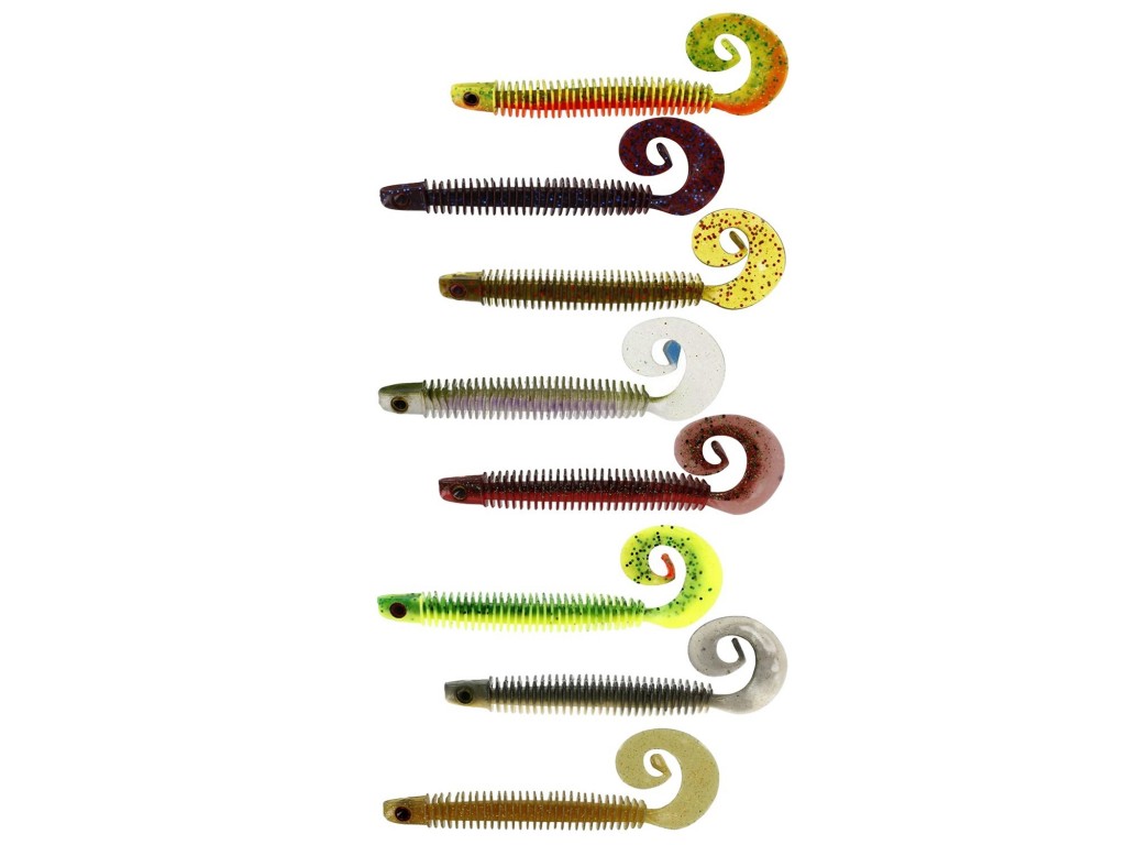 Westin RingTeez Curltail - 10cm 4g 8 stk