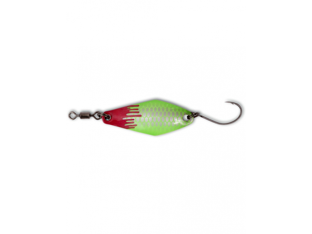 Magic Trout 2,5G 3CM SILVER/GREEN BLOODY ZOOM SPOON