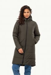 JACK WOLFSKIN DEUTZER COAT W - COLD COFFEE JACKWOLFSKINDEUTZERCOATWCOLDCOFFEE-20