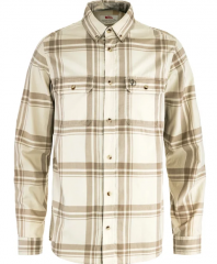 FjllrvenvikLiteFlannelShirtMChalkWhiteFossil-20