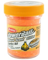BerkleyPOWERBAITGlitterNaturalScentGarlicFluoOrange-20