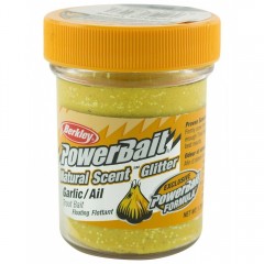 BerkleyPOWERBAITGlitterNaturalScentYellowGarlic-20