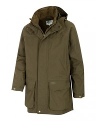 HoggsOfFifeBallaterWaterproofFieldJacketGreenL-20