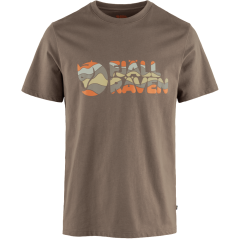 Fjällräven Multicolor logo T-shirt M - Suede Brown FjllrvenMulticolorlogoTshirtMSuedeBrown-20
