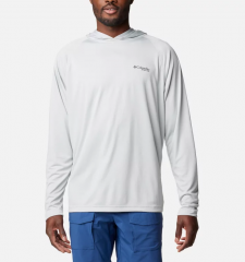 Columbia M's PFG Solar Stream Hoodie - Cool Grey ColumbiaMsPFGSolarStreamHoodieCoolGrey-20