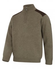 Hoggs of Fife Hebrides II 1/4 Zip Windproof Pullover Meadow Green Marl HoggsofFifeHebridesII14ZipWindproofPulloverMeadowGreenMarl-20