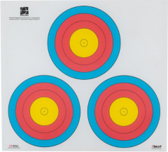 TARGETFACESWAPOLYESTER40cm80gr3SPOTVEGASCOMPOUNDSMALLCENTER5RINGS1PC-20