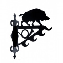 VILDTKROGstorM1VILDSVINSORTMALETMETAL-20