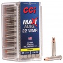CCI 22WMR Maxi Magnum 30Gr JHP+V (50 Stk)