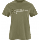 Fjällräven Archive Logo T-shirt W - Green