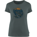 Fjällräven Arctic Fox Print T-Shirt W Dusk