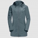 Jack Wolfskin Dakar Parka W Teal Grey