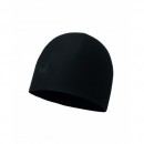 Buff Microfiber & Polar Hat Solid Black