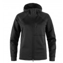 Fjällräven Abisko Grid Fleece Hoodie W - Black