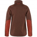 Fjällräven Övik Fleece Zip Sweater Womens - Autumn Leaf