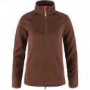 Fjällräven Övik Fleece Zip Sweater Womens - Autumn Leaf