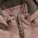 En Fant flyverdragt med flæser og glitter - Burlwood