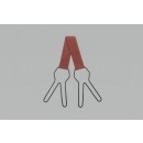 Galge dobbelt stål m. bærerem