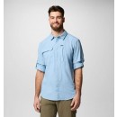 Columbia Men's Skien Valley Long Sleeve Shirt - Ripple Blue