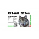JCP T-Wolf 222 Rem 2,6g (20stk)