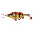 Savage Gear 4D Line Thru Perch Shad - 20cm / 100g Slow Sink