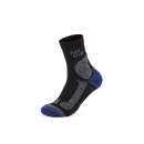 Hanwag Hike-Merino Sock Black/Royal Blue