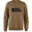 Fjällräven Logo Sweater M - Wood Brown