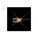 Nockturnal LIGHTED NOCKS STROBING Blue/Red 3/PK