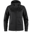 Fjällräven Abisko Grid Fleece Hoodie W Small Black