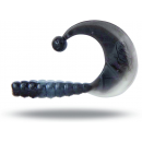 Magic Trout 0,4 G 3,5CM Curly B-Bobbles White/Black Garlic 10 stk