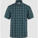 Fjällräven Övik Lite Shirt SS M DARK NAVY - DAWN BLUE