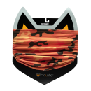 Haunter Facemask - Orange Camo