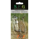 SFG Fladfiske Forfang Hvid Perler Nr. 1