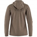 Keb Fleece Hoodie Womens - Suede Brown