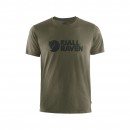 FJÄLLRÄVEN LOGO T-SHIRT M DARK OLIVE 