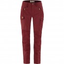 Fjällräven Nikka Trousers Curved W - Bordeaux Red