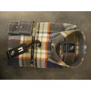 King's Road Flannel - Grøn/Beige/Blå Ternet