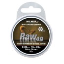 Savage gear RAW49 0,36 11KG 24LB UNCOATED BROWN 10M