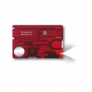 SwissCard Lite red translucent
