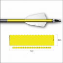 Socx Wrap shortly 8mm max Flour Yellow