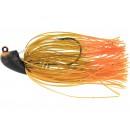 SLIDE-UP RUBBER JIG TUNGSTEN 7G #2/0 1PC UV CRAW TUNGSTEN BLACK NICKEL